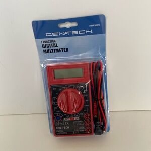 Cen-tech 7 function digital multimeter 98025